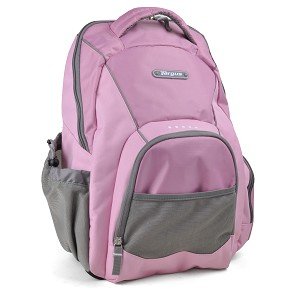 Targus Incognito Backpack Case Designed for 15.4 Inch Laptops TSB11802US Pink)