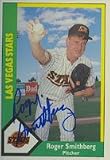 Roger Smithberg, Las Vegas Stars - Padres Affiliate, 1990 CMC Autographed Card