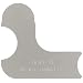 Starrett 167-17/64 Stainless Steel Radius Gauge - Inch, 17/64" Radius