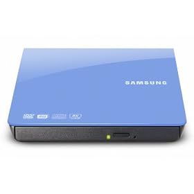 Samsung - SE-208AB/TSLS - Graveur DVD externe - USB 2.0 - Bleu
