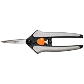 Fiskars 12-9921, 5 Inch Micro-tip Soft-touch Scissors, 1-3/4 cut