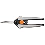 Fiskars 12-9921, 5 Inch Micro-tip Soft-touch Scissors, 1-3/4 cut