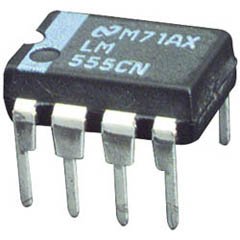 LM555 Timer IC (8 Pin DIP)