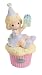Precious Moments December Cupcake Figurine