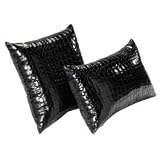 IFILHOME - Coussin Croco Noir