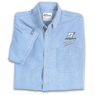 Buy Kasey Kahne Short Sleeve Denim Shirt