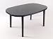 Hhsw Iris Oval Patio Table Forest Green