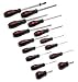 Performance Tool 15pc Pressure Grip Screwdriver Set