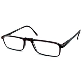 Able Vision Half Readers (Men) Reading Glasses - Carbon Reader II Tortoise