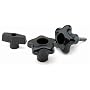 Five Star Knob with 1'' Stud, 3/8'' 16 tpi