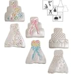 Cookie Cutter & Impression Mat - Wedding Mini $11.95
