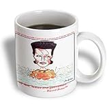 Londons Times Funny Music Cartoons - David Bowie Collectible - Mugs
