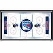 NHL New York Rangers Framed Hockey Rink Mirror
