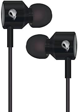 Spider USA SPEB112-BK Jade Series Metal Earbuds, Black