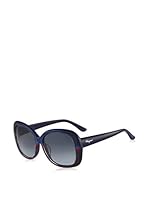 FERRAGAMO Gafas de Sol Sf678S (55 mm) Azul / Rojo