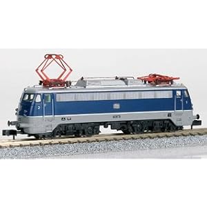 Spur N - Hobbytrain E-Lok E 10 blau / grau