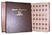 Dansco Deluxe Lincoln Cents P,D&S Album w/proofs #8100