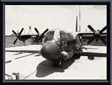 Art Poster Metal Framed Print - Ac-130 Gunship, - Artist: National Archive- Poster Size: 11 X 14