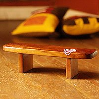 Wood stool Meditation