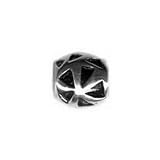 Eve's Addiction Large Bezeled Barrel Bead - Pandora Bead & Bracelet Compatible