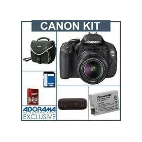 Canon EOS Rebel T3i DSLR Camera/ Lens Kit, with EF-S 18-55mm f/3.5-5.6 IS II Lens, 8GB SD Memory Card, Slinger Camera Bag,Spare LP-E8 Lithium-Ion Rehargeable Battery, USB 2.0 SD Card Reader - FREE: Red Giant Adorama Production Bundle for PC/Mac a $599.00 Retail Value
