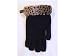 Baking Beauty's Oven Gloves Lola Lynx Black with Lynx Trim Oven Gloves 1-pair