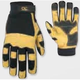 Click here to buy Custom LeatherCraft 275L Glove, Leahter Neoprene Wrist, Large by Custom Leather Craft.