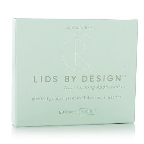 Contours Rx LIDS BY DESIGN 4mm Eyelid Strips (80 Count)