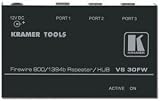 KRAMER VS-30FW 3 PORT FIREWIRE REPEATER / HUB 800M