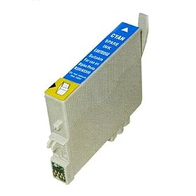 EPSON Stylus Photo R200 / R220 / R300 / R300M / R320 / R340 / RX500 / RX600 / RX620 Compatible Inkjet Cartridge, CYAN RB-T0482