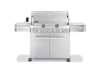 Weber 1780001 Summit S-650 Propane Grill, Stainless Steel