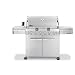 Weber 1780001 Summit S-650 Propane Grill, Stainless Steel