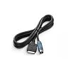 Alpine KCE 433iV - iPhone / iPod charging / data cable - Apple Dock connector (M)