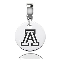 Arizona Wildcats Round Drop Charm