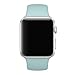 Apple Watch Band, Perman Sports Comfort Smooth Silicone Smart Watch Replacement Bracelet Strap Band Watchband for Apple Watch 38mm Sky Blue