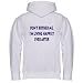 Don't bother me, I'm living happily ever after Adult Zippered Hooded (Hoody Hoodie) S...