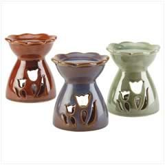 Flower Oil Warmers - 3 Pack