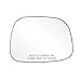 Passenger Side Heated Mirror Glass w/backing plate, Buick Rendezvous, 6 11/16