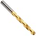 Dormer R520 Solid Carbide Short Length Drill Bit, TiN Finish, Round Shank, 130 Degree Special Point, 9/64" Cutting Diameter (Pack of 1)