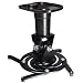 Deckenhalter f�r Beamer mit Kardangelenk, Lochabst�nde universell einstellbar, (maximaler Lochkreisdurchmesser: 31 cm)