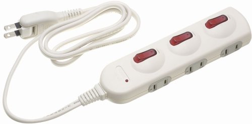 ヤザワ 節電タップ SHS335WH