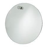 :USE Nuovo Large Round Mirror, Satin Nickel by 
