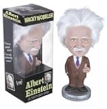 Funko Albert Einstein Wobbler with Real Hair Retired From 2003