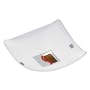 Eglo 88537A Input, Red and Orange, 2-Light Wall/Ceiling Light Fixture