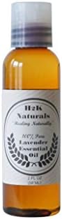 Lavender 100% Pure Natural Essential Oil Undiluted Promotes Healthy Hair, Skin Repair, Aromatherapy, H2k Naturals 2 oz