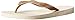 Havaianas Women's Top Metallic Flip Flop, Beige, 37 BR/7/8 W US