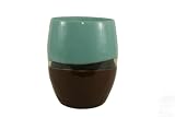 Croscill Oasis Wastebasket, Chocolate