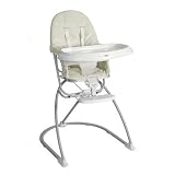 Astro High Chair in Ivory Color: Chocolate