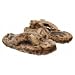 Juicy Couture Teddy Flat Slipper - Camel Brown