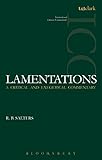 A critical and exegetical commentary on Lamentations